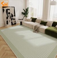 Thảm lót ghế sofa màu xanh lá JR2395