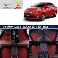 Thảm lót sàn 5D ôtô VIOS 2014-2017 Xe hơi Ô tô