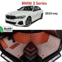 Thảm lót sàn 6D BMW 3 series G20 2019-nay 5 chỗ phủ kín sàn xe, cách âm, chống nước hiệu quả
