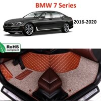 Thảm lót sàn 6D BMW 7 Series 2016-2020 5 chỗ phủ kín sàn xe, cách âm, chống nước hiệu quả
