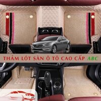 Thảm lót sàn 6D cho xe Mazda 6 da Nappa cao cấp không thấm nước, giá tốt