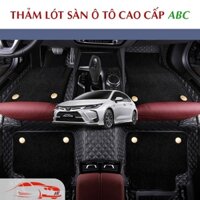 Thảm lót sàn 6D cho xe Toyota Altis, thảm sàn da Nappa cao cấp, bền đẹp, chống xước