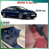 Thảm lót sàn 8D THƯƠNG GIA BMW 6 series 2018-nay phủ kín 99% sàn xe, cách âm, bền bỉ hiệu quả