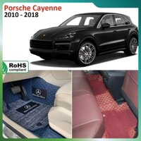 Thảm lót sàn 8D THƯƠNG GIA Porsche Cayenne 2010-2018 phủ kín 99% sàn xe, cách âm, bền bỉ hiệu quả