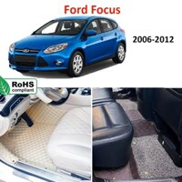 Thảm lót sàn 8D THƯƠNG GIA Ford Focus 2007-2011 chống nước, phủ kín sàn xe, cách âm hiệu quả