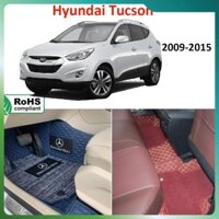 Thảm lót sàn 8D THƯƠNG GIA Hyundai Tucson 2009-2015 bền bỉ, phủ kín 99% sàn xe, cách âm hiệu quả