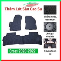 Thảm lót sàn cao su cho xe Cross 2020-2022 hàng chuẩn theo xe chịu lực tốt