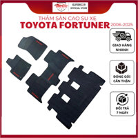 Thảm LÓT SÀN CAO SU xe Innova 2006- 2022, 2023, 2024, 2025 Mẫu cao su đúc không mùi, không thấm nước, dễ vệ sinh