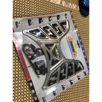 Thảm lót sàn chân xe SH MODE đời 2013 - Thảm để chân inox SH MODE 2013 bảo vệ, trang trí xe máy siêu đẹp