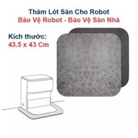 Thảm Lót Sàn Cho Robot Hút Bụi Lau Nhà, Thấm Hút Ẩm Tốt Bảo Vệ Robot, Bảo Vệ Sàn Nhà