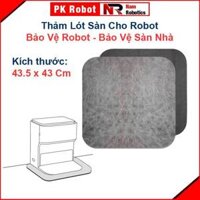 Thảm Lót Sàn Cho Robot Hút Bụi Lau Nhà, Thấm Hút Ẩm Tốt Bảo Vệ Robot, Bảo Vệ Sàn Nhà///