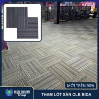 Thảm Lót Sàn CLB Bida | Đế Cao Su, Chống Cháy | Giá Chỉ 90k/m2