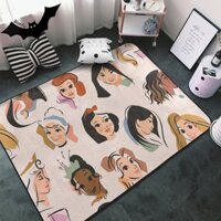 Thảm lót sàn công chúa Disney Thảm trải sàn chống trượt mềm mại trong nhà 60 x 39 in