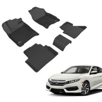 Thảm lót sàn Honda Civic 2022+ thương hiệu 3D KAGU Maxpider