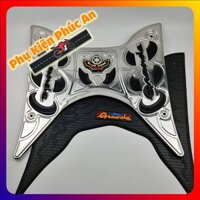 Thảm lót sàn INOX, CAO SU xe Nozza Grande năm 2019-2020-2021-2022 gác để chân trước grande