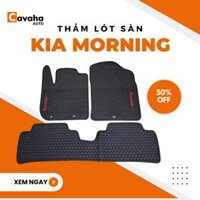 Thảm Lót Sàn KIA Morning Cao Su Đúc