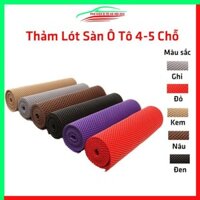 Thảm lót sàn ô tô 4, 5 chỗ tấm trải sàn cao su chất lượng cao (hàng loại 1)