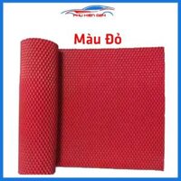 Thảm lót sàn ô tô 4, 5 chỗ tấm trải sàn cao su chất lượng cao hàng loại 1 - Đỏ