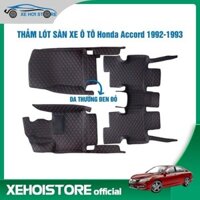 Thảm lót sàn ô tô 5D 6D dành cho xe 5 chỗ Honda Accord năm 1992-1993