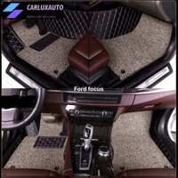 Thảm lót sàn ô tô 5D 6D Ford Focus 2012 -2018 chống nước, không mùi, phủ kín 90% sàn xe