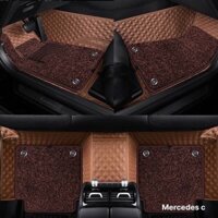 Thảm lót sàn ô tô 6D cho Mercedes C200 C300 2015-2021 chống nước không mùi phủ kín 90% sàn xe