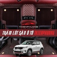 Thảm lót sàn ô tô 6D Kia Sonet, thảm sàn da Nappa loại 1 bảo vệ sàn xe,không mùi,giá tốt