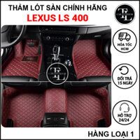 Thảm lót sàn ô tô 6D Lexus Ls400 không mùi, chống trơn trượt, phủ kín 90% sàn xe chính hãng TL Auto