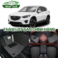 Thảm lót sàn ô tô 6D Mazda Cx5 ( 2013-2017) dễ dàng vệ sinh, phủ kín 95% phần nỉ xe