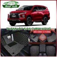 Thảm lót sàn ô tô 6D Mitsubishi Pajero Sport (2021-2025) dễ dàng vệ sinh, chống thấm nước, phủ kín 95% phần nỉ xe
