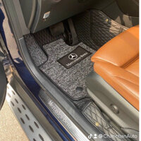 Thảm lót sàn ô tô 8d cho Mercedes C200, Mercedes C300, C180 2015-2022 không mùi chống thấm nước