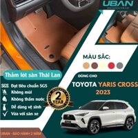 Thảm lót sàn ô tô Backliners Thái Lan UBAN xe Toyota Yaris Cross 2024