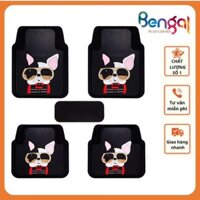 Thảm Lót Sàn Ô TÔ Cao Su Đa Năng Bengal Thảm Trải Sàn Bulldog Chất Liệu Nhựa PVC, TPE Chống Thấm Nước Hàng Chính Hãng