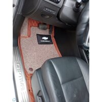 Thảm lót sàn ô tô da cacbon cao cấp cho Chevrolet Captiva