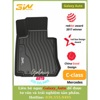 Thảm lót sàn ô tô Galaxy3W cho Mercedes - Benz C-class (2014 - nay), Chất liệu TPE cao cấp, Sự lựa chọn thông thái