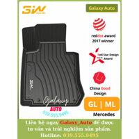 Thảm lót sàn ô tô Galaxy3W cho Mercedes - Benz GL | ML, Chất liệu TPE cao cấp, Sự lựa chọn thông thái