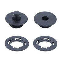 Thảm lót sàn ô tô hai lớp đa năng, khóa nhựa chống trượt, kẹp cố định thảm, nút bấm tròn, nút vòng lụa