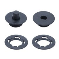 Thảm lót sàn ô tô hai lớp lụa, kẹp cố định phụ kiện, kẹp thảm da chống trượt có thể tháo rời