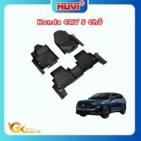 Thảm Lót Sàn Ô Tô Honda CRV 2024 (5 chỗ) Tràn Viền Bậc Cửa Huvi