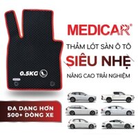 Thảm lót sàn ô tô Medicar xe KIA SORENTO (2016-2020) - chống nước, không mùi, ngăn bụi bẩn