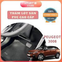 Thảm lót sàn ô tô nhựa PVC IMATS cho PEUGEOT 3008 bền đẹp, chống ồn, chống bám bụi, cam kết chính hãng – THAM22