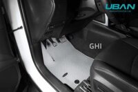 Thảm Lót Sàn Ô Tô Thái Lan Uban Cho Xe Toyota Cross Corolla Cross - Hàng Chính Hãng - Ghi