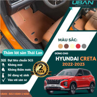 Thảm lót sàn ô tô Thái Lan UBAN xe Hyundai Creta 2022 2023