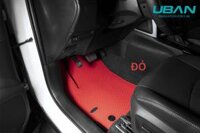 Thảm Lót Sàn Ô Tô Thái Lan Uban Cho Xe Toyota Cross Corolla Cross - Hàng Chính Hãng - Đỏ