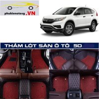 THẢM LÓT SÀN ÔTÔ 5D HONDA CRV 2017-2021 Xe hơi Ô tô 2 lớp