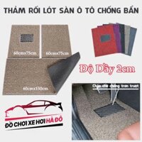 Thảm Lót Sàn Rối Mì Tôm Cho Xe 4,5 Chỗ Hàng Dầy 2cm - Lót Sàn Rối Mì Tôm
