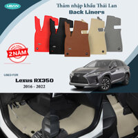 Thảm lót sàn UBAN cho xe Lexus RX350, RX450h, RX200t (2016 - 2022) - Nhập khẩu Thái Lan