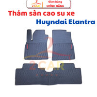Thảm lót sàn xe Hyundai Elantra 2016- 2022, 2023,2024 loại NISSIN dày không mùi, không thấm nước cao cấp