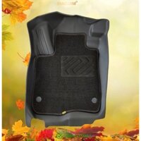 Thảm lót sàn xe ô tô 2 lớp Honda CRV 2023+ (2 hàng ghế sd3) Nhãn hiệu Macsim chất liệu nhựa TPE cao cấp màu đen