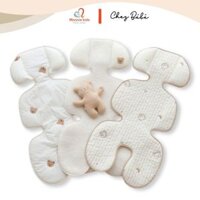 Thảm lót xe đẩy Chezbebe 36x72cm cho bé, chiếu điều hòa thông hơi thoáng khí - Monnie Kids