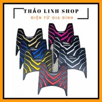 Thảm lót xe Vision 2014 - 2025 kiểu indo bằng nhựa cao su bền bỉ, chống trơn trượt hạn chế dơ xe